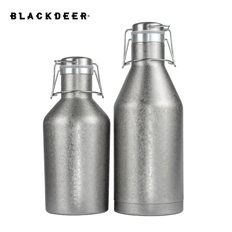 

Black-deer Large Capacity Thermos Water Bottle For Tea Thermal Mug Stainless Steel Cup Vacuum Flask Insulated double wall