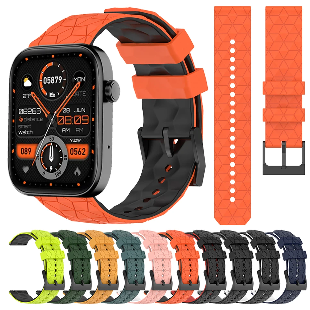 20 22mm Two-Tone Strap For COLMI P71 Sport Watch Band For COLMI M42/C81/C60/C61/I31/P68/P73/P28 Plus Silicone Watchband Bracelet
20 22mm Two-Tone Strap For COLMI P71 Sport Watch Band For COLMI M42/C81/C60/C61/I31/P68/P73/P28 Plus Silicone Watchband Bracelet