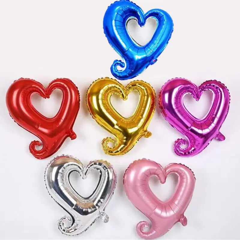 

10pcs NEW 18 Inch Heart-Shaped Aluminum Foil Balloon Wedding Room Proposal Valentine's Day Birthday Party Decoration Love Ballon