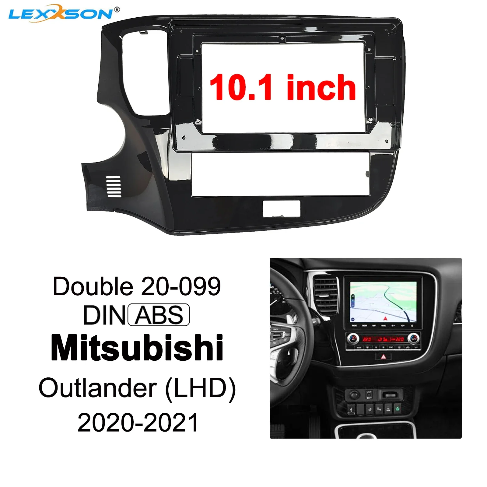 10,1 дюймовая Автомобильная панель для Mitsubishi Outlander 2020-2021 LHD, установка приборной панели, интерьерная рамка, объемный DVD-плеер
10,1 дюймовая Автомобильная панель для Mitsubishi Outlander 2020-2021 LHD, установка приборной панели, интерьерная рамка, объемный DVD-плеер
