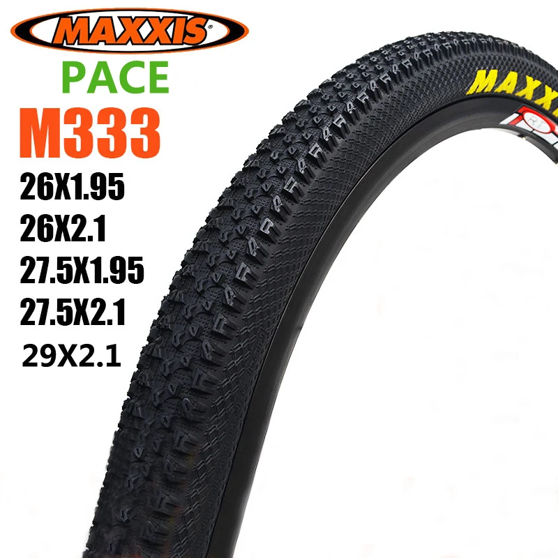 

MAXXIS Bike tire M333 26x1.95/26x2.1/27.5x2.1/29*2.1 MTB Bicycle tyre 29er PACE lighter to IKON ARDENT CROSSMARK Wire Tire