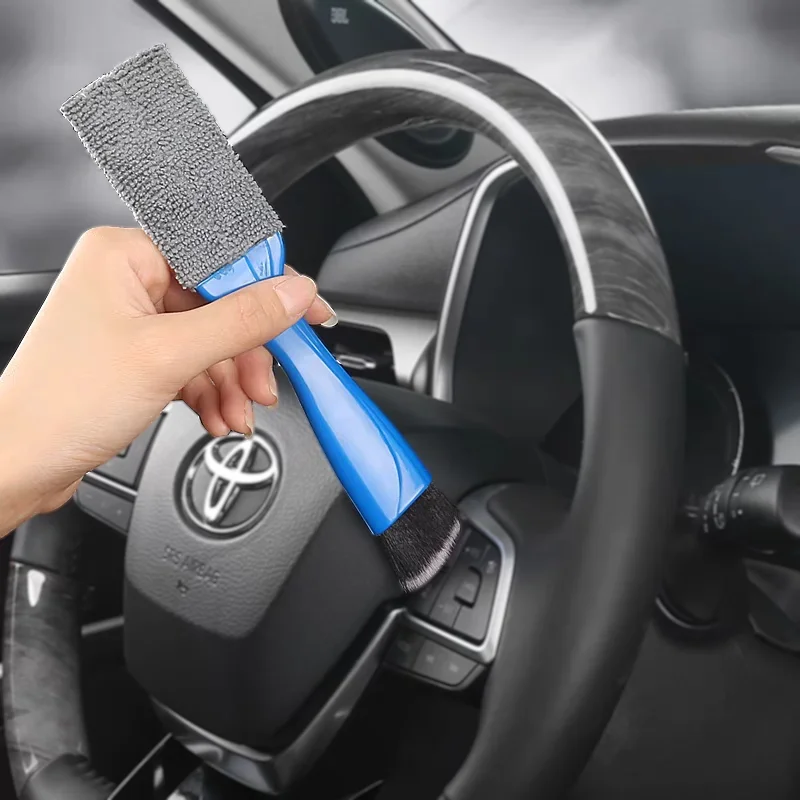 1Pc Car Air Conditioning Air Outlet Detailing Cleaning Tools Dust Removal Soft Brush Double Head Brushes Cars Interior Cleaner
1Pc Car Air Conditioning Air Outlet Detailing Cleaning Tools Dust Removal Soft Brush Double Head Brushes Cars Interior Cleaner