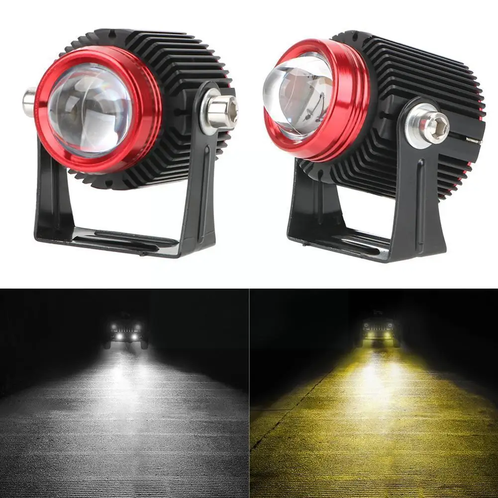 2pcs Led Spotlight Motorcycle Color Led Headlights Amber Driving Spot Waterproof Lights Fog Auxiliary Lamp Projector Lamp C8c5
2pcs Led Spotlight Motorcycle Color Led Headlights Amber Driving Spot Waterproof Lights Fog Auxiliary Lamp Projector Lamp C8c5