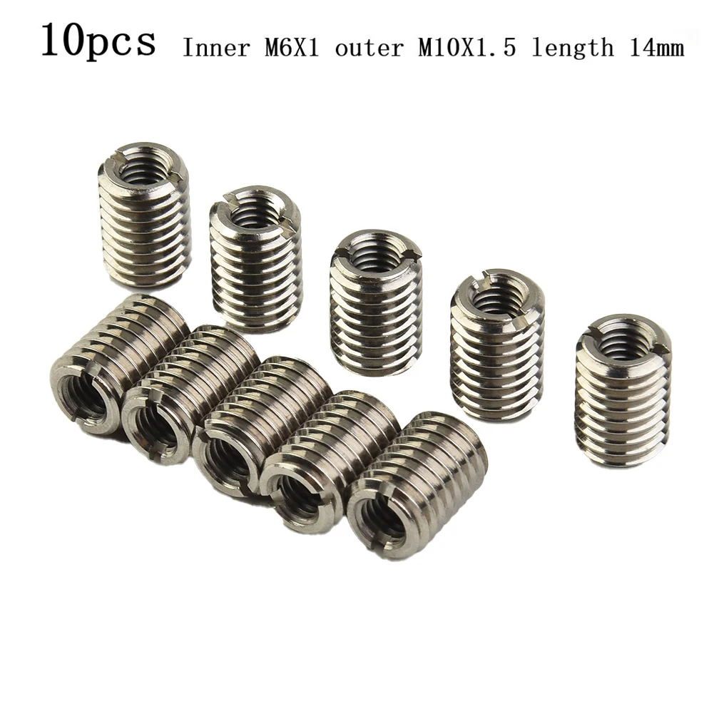 

Useful Reducer Thread Beautiful Surface High Strength Oxidation Resistance Thread Reducer 10mm Male To M6 6mm Female