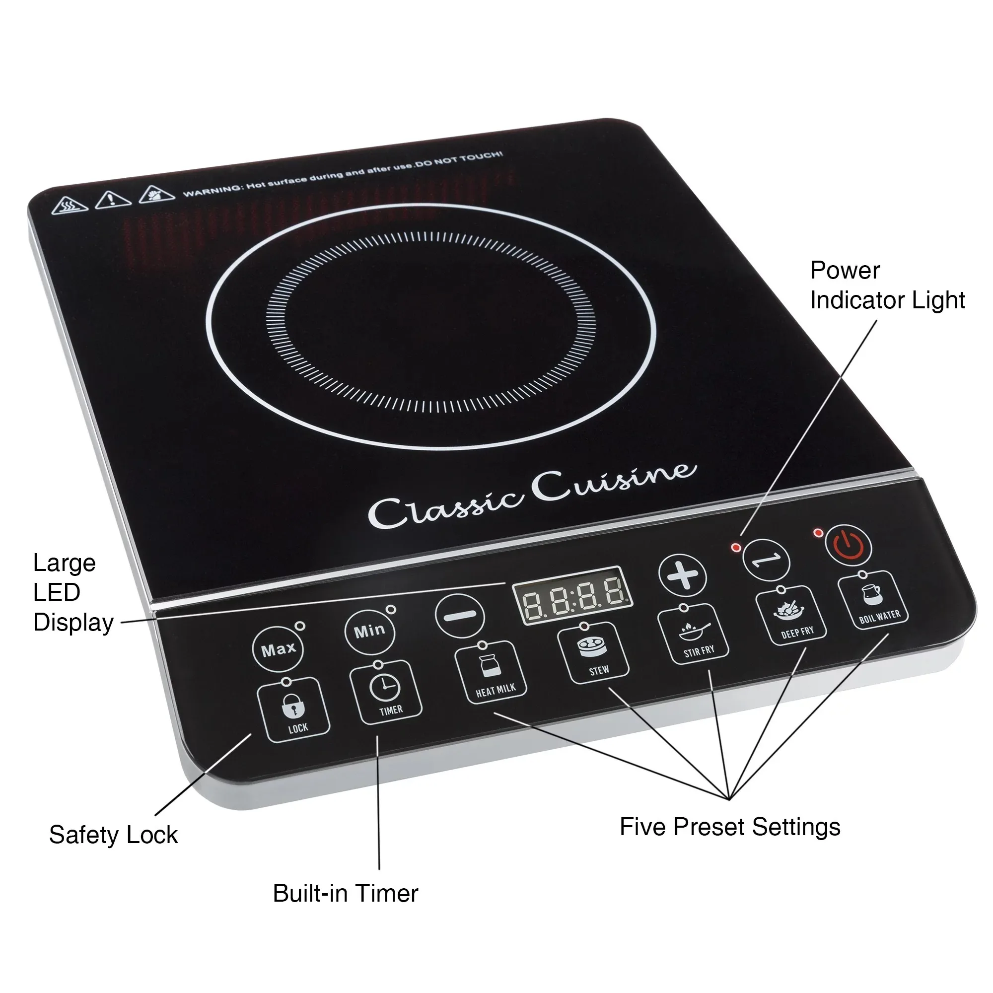 Induction Cooktops Lightweight Easy To Store Single Burner Portable Induction Cooktops
Induction Cooktops Lightweight Easy To Store Single Burner Portable Induction Cooktops