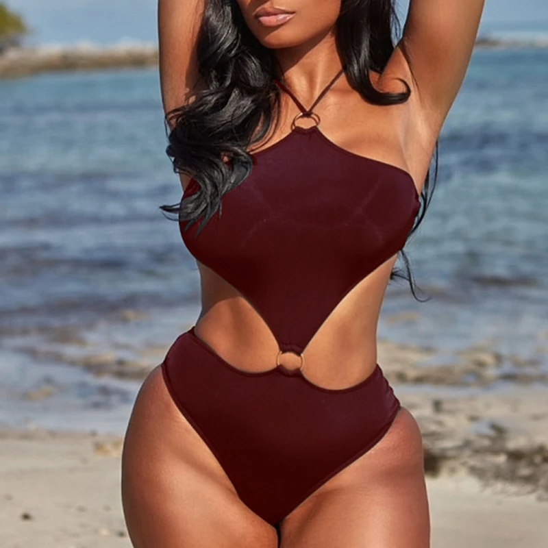 Ring Link Cut-out One Piece Swimsuit Swimming Suit Monokini Swimwear Luxury Body Suits Bathing Suit for Women High Cut 2022
Ring Link Cut-out One Piece Swimsuit Swimming Suit Monokini Swimwear Luxury Body Suits Bathing Suit for Women High Cut 2022