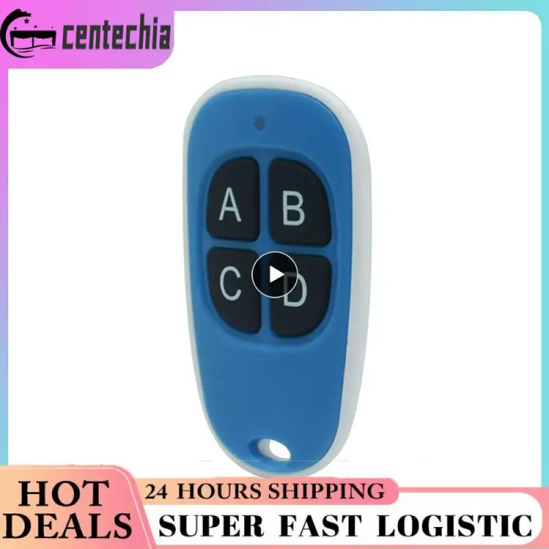 

Garage Door Remote Control 433MHz 4 Keys Copy Universal Remote Control Cloning electric gate Remote Controller Duplicator Key