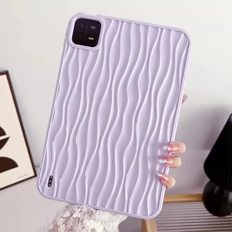 Soft Silicone Case For IPad 10th 10.9 Pro 11 10.2 Air 3 4 5th Gen Mini 456 Silicon Wave Ripple Style Tablet Cover 
Soft Silicone Case For IPad 10th 10.9 Pro 11 10.2 Air 3 4 5th Gen Mini 456 Silicon Wave Ripple Style Tablet Cover