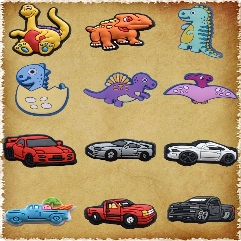 Shoe Charms Accessories Fits for Crocs Single Sale 1pcs Decorations PVC Buckle for Kids Party Christmas Gifts Pins Dinosaur
Shoe Charms Accessories Fits for Crocs Single Sale 1pcs Decorations PVC Buckle for Kids Party Christmas Gifts Pins Dinosaur