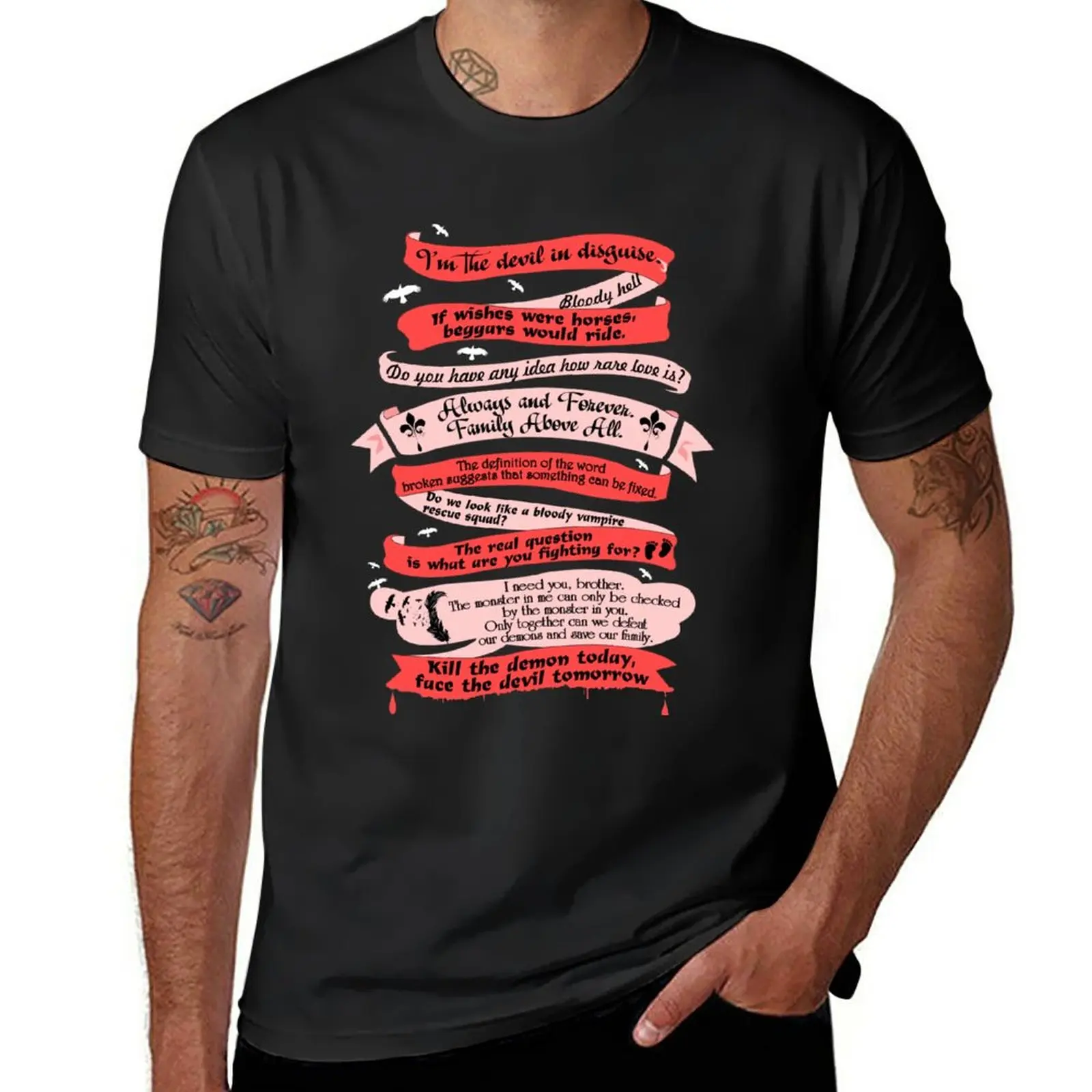 Best Quotes T-Shirt quick drying cute tops graphics anime clothes t shirts for men pack
Best Quotes T-Shirt quick drying cute tops graphics anime clothes t shirts for men pack