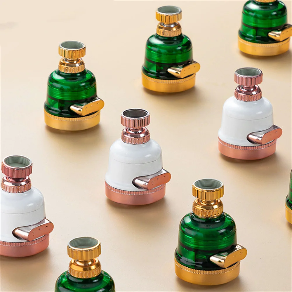 Light Luxury Rotary Filter Faucet Three Water Flow Modes All-Round Splash-Proof Cleaning Pipe Connector Kitchen Supplies Tools
Light Luxury Rotary Filter Faucet Three Water Flow Modes All-Round Splash-Proof Cleaning Pipe Connector Kitchen Supplies Tools