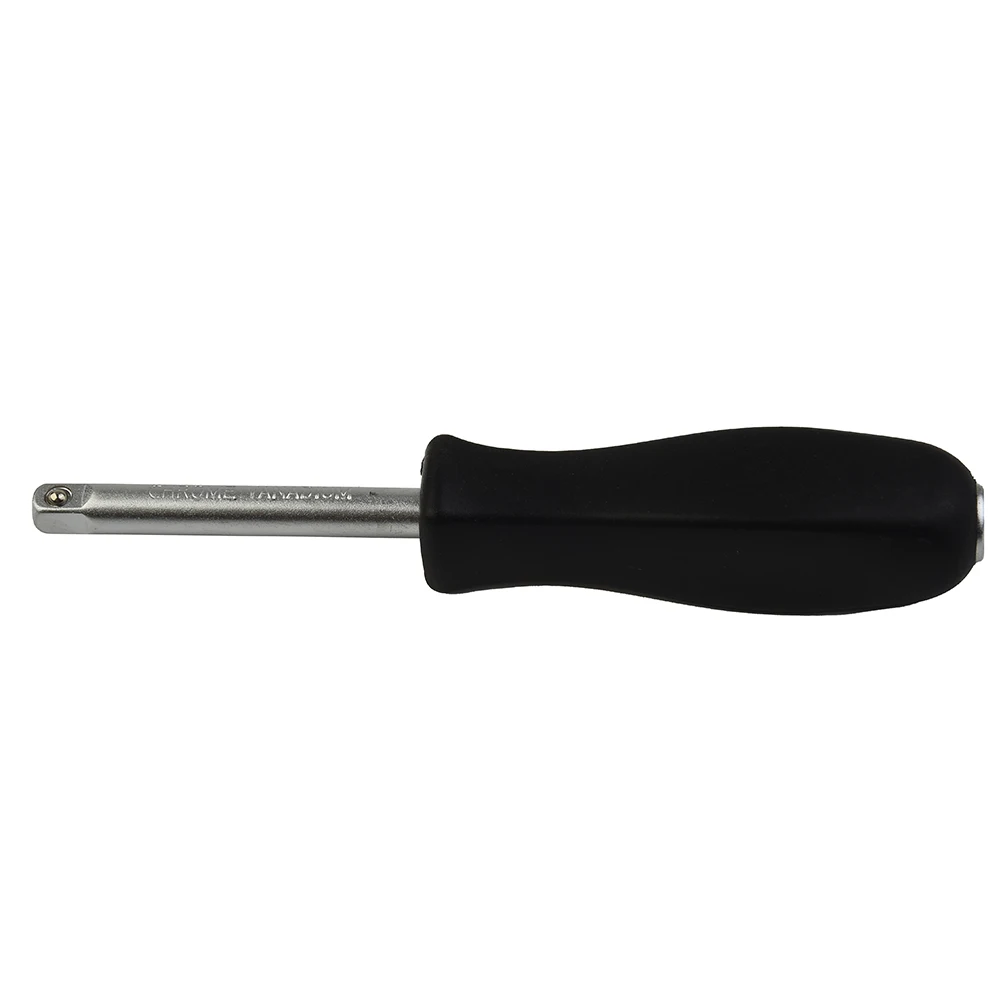 

Шатун для отвертки, маленький Спиннер 150 мм, 6,3 мм, черная Соединительная ручка, многофункциональная квадратная резиновая ручка двойного назначения