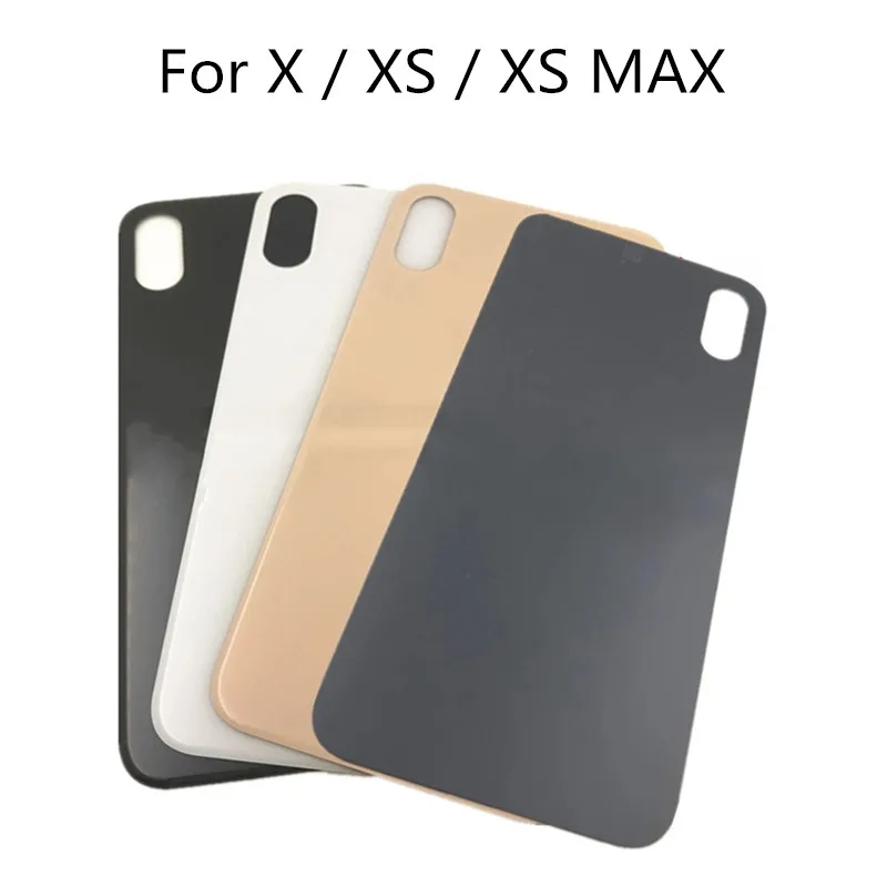 Корпус заднего отверстия с большим отверстием, запасные части для IPhone X XS Max, стеклянная крышка задней батареи
Корпус заднего отверстия с большим отверстием, запасные части для IPhone X XS Max, стеклянная крышка задней батареи