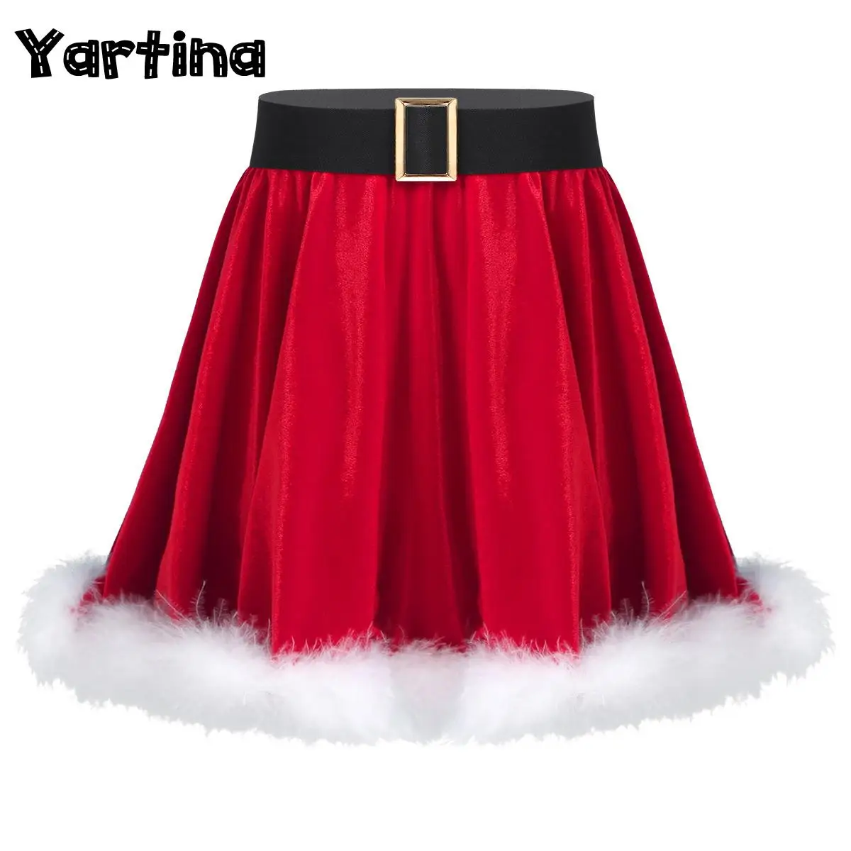 

Girls Red Green Santa Claus Christmas Dance Show Skirt Costume Mrs Claus Dance Fancy Dress Ballet Princess Tutu Party Costume