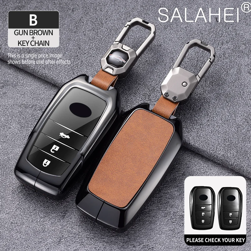 Car Remote Key Case Cover Fob For Toyota 86 Camry Corolla Crown Highlander Rav4 Alphard Vellfire Venza Yaris Prado Accessories
Car Remote Key Case Cover Fob For Toyota 86 Camry Corolla Crown Highlander Rav4 Alphard Vellfire Venza Yaris Prado Accessories