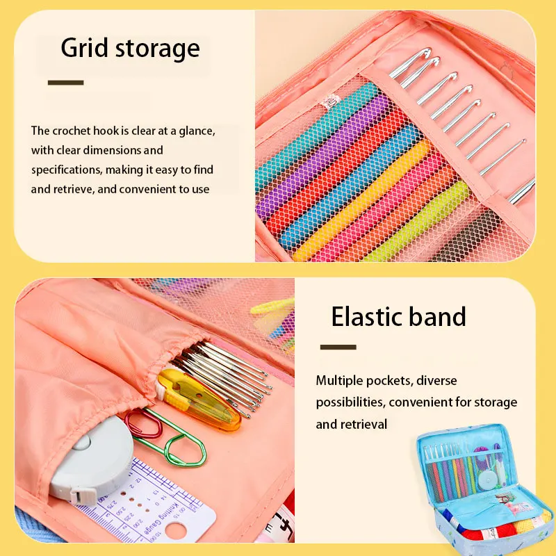 Crochet Kit Beginners Crochet Hook Set with Crochet Yarn,Portable Crochet Set Crochet Hooks Travel Knitting Crochet Supplies Crochet Kit Beginners Crochet Hook Set with Crochet Yarn,Portable Crochet Set Crochet Hooks Travel Knitting Crochet Supplies