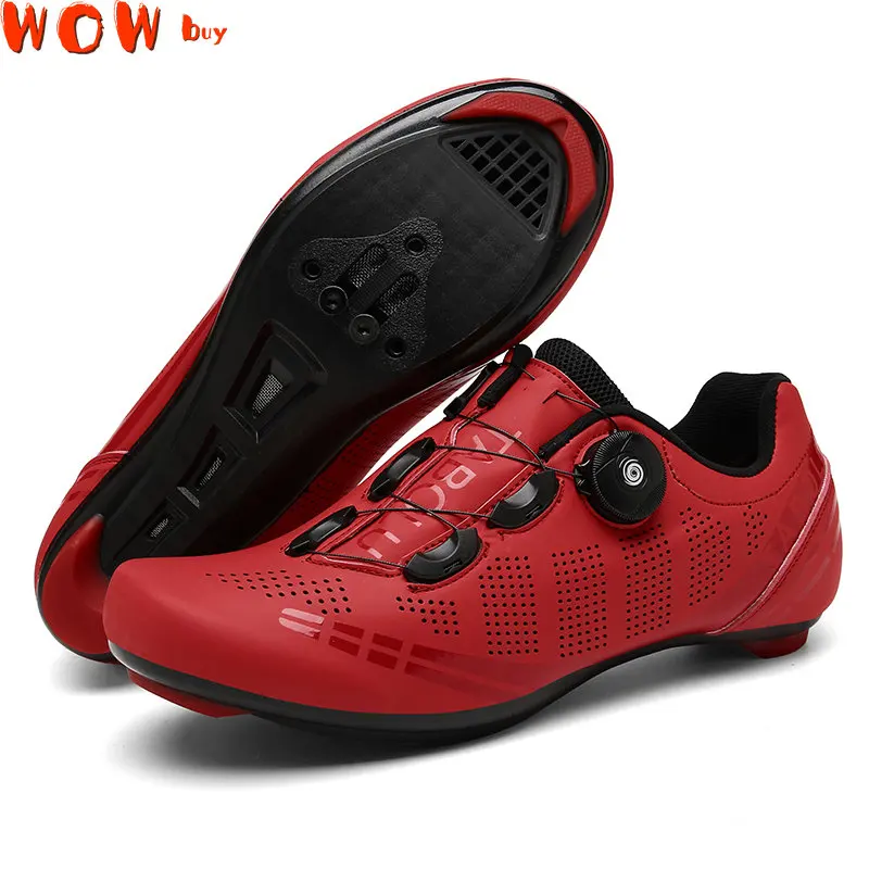 

Road cycling shoes Sneaker white Professional Mountain Bike Breathable Bicycle Racing Self-Locking Shoes