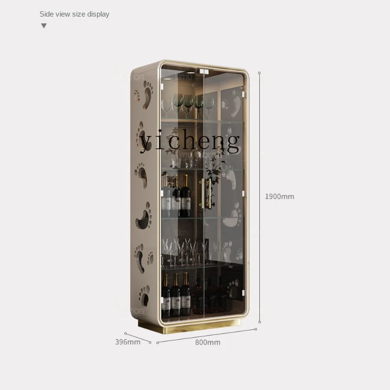 Zc Living Room Small Wine Cabinet Wall Home Glass Door Display Cabinet TV Wall Cabinet
Zc Living Room Small Wine Cabinet Wall Home Glass Door Display Cabinet TV Wall Cabinet