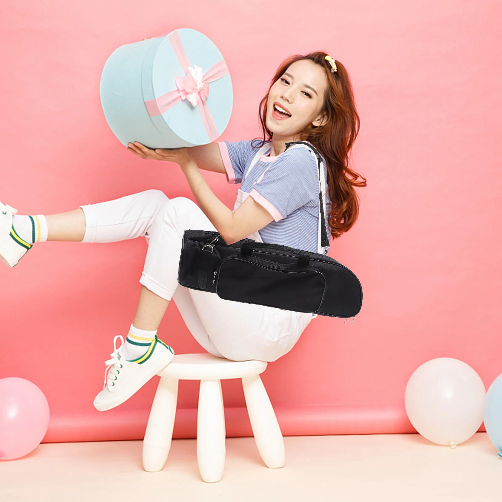 Trumpet Carrying Case Black Bag Trumpet Oxford Cloth Bag Portable Trumpet Gig Bag Small Bag Convenient Accompanying
Trumpet Carrying Case Black Bag Trumpet Oxford Cloth Bag Portable Trumpet Gig Bag Small Bag Convenient Accompanying