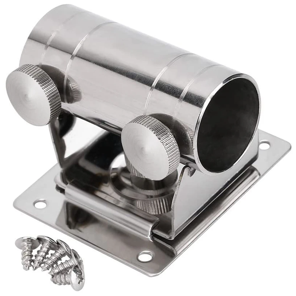 Fishing Umbrella Base Stand, Adjustable Stainless Steel Umbrella Holder Bracket Stand Base for Fishing Box
Fishing Umbrella Base Stand, Adjustable Stainless Steel Umbrella Holder Bracket Stand Base for Fishing Box