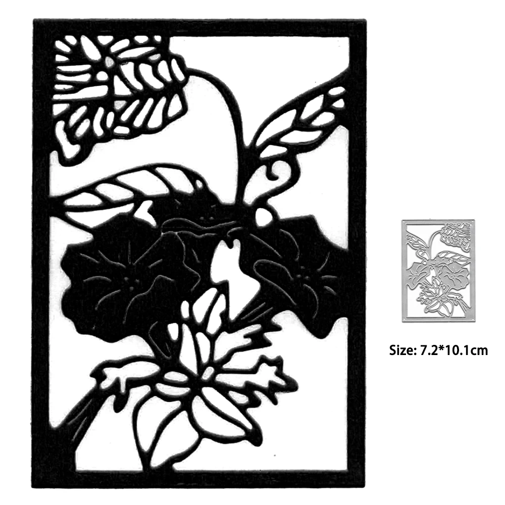 Metal Cutting Dies Scrapbooking Flower Frame Decoration Paper Craft Knife Mold Template Stencils Embossing Folders
Metal Cutting Dies Scrapbooking Flower Frame Decoration Paper Craft Knife Mold Template Stencils Embossing Folders