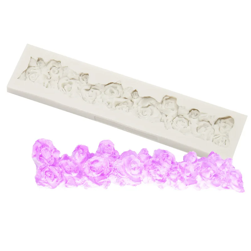 3D Long Striped Rose Cake Topper Silicone Mold DIY Retro Relief Pattern Fudge Decor Pastry Baking Tool Epoxy Jewelry Resin Mould
3D Long Striped Rose Cake Topper Silicone Mold DIY Retro Relief Pattern Fudge Decor Pastry Baking Tool Epoxy Jewelry Resin Mould