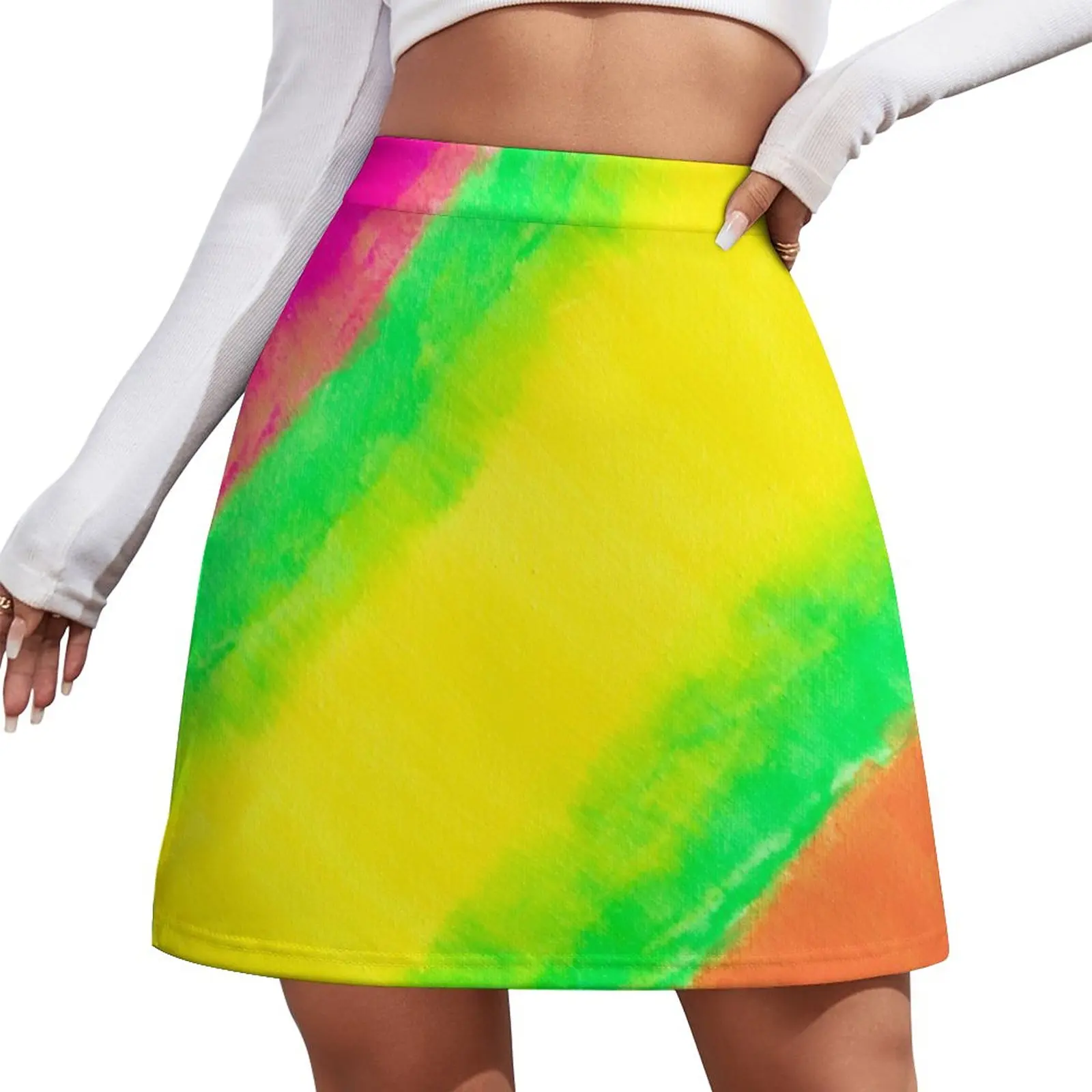 

Neon Dreams Mini Skirt Woman skirt new in dresses luxury evening dresses 2024