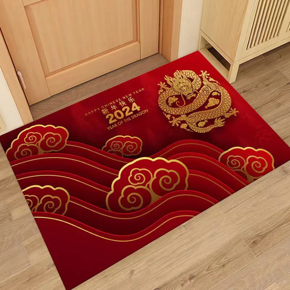 1pc The Year Of The Dragon Carpet Strong Water Absorption Non-Slip Floor Mat Household Supplies Home Decoration 60cmx90cm
1pc The Year Of The Dragon Carpet Strong Water Absorption Non-Slip Floor Mat Household Supplies Home Decoration 60cmx90cm