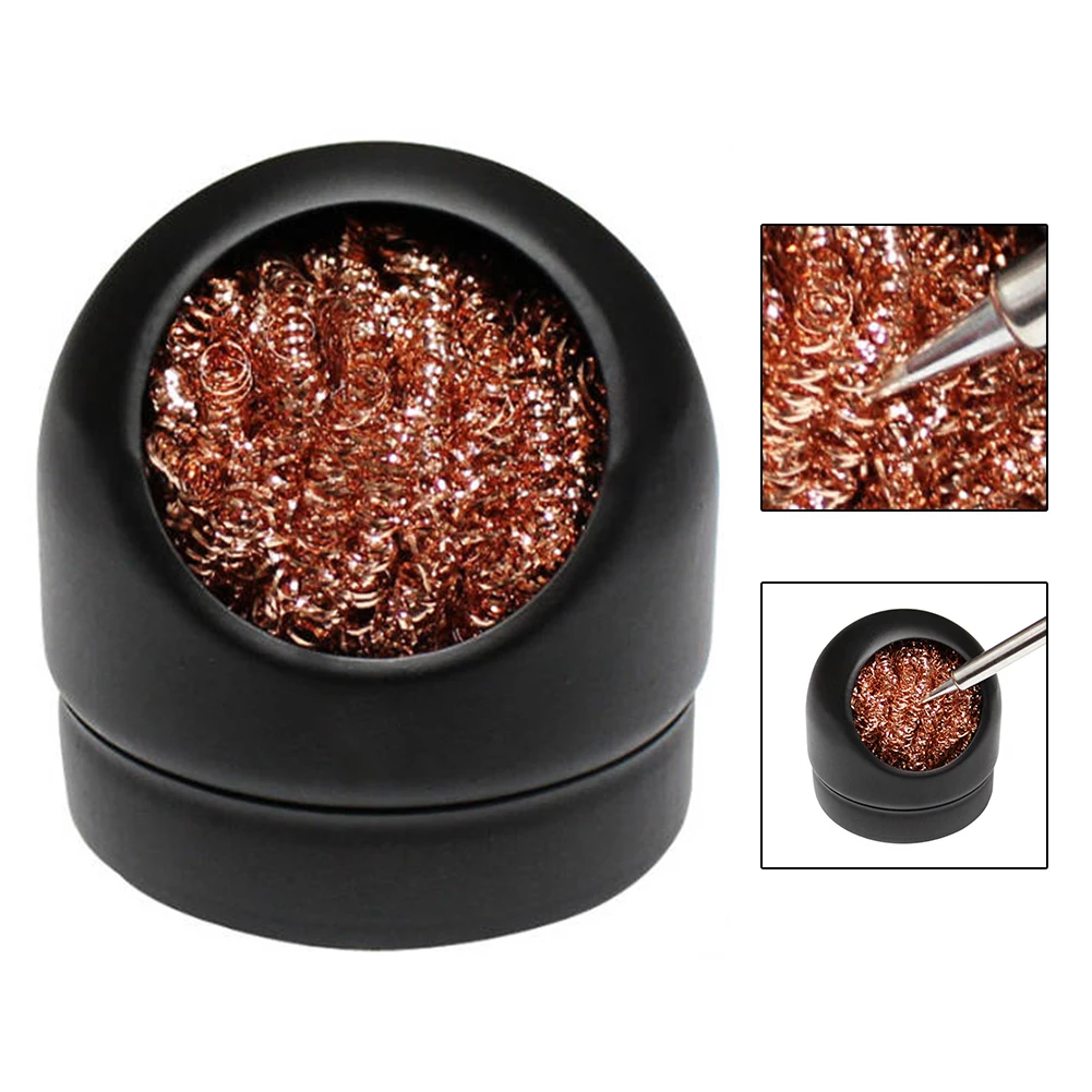 1pc Soldering Tip Cleaning Base Multi-point Non-cooling Cleaning Oxidation Prevention Welding Cleaning Tools Accessories
1pc Soldering Tip Cleaning Base Multi-point Non-cooling Cleaning Oxidation Prevention Welding Cleaning Tools Accessories