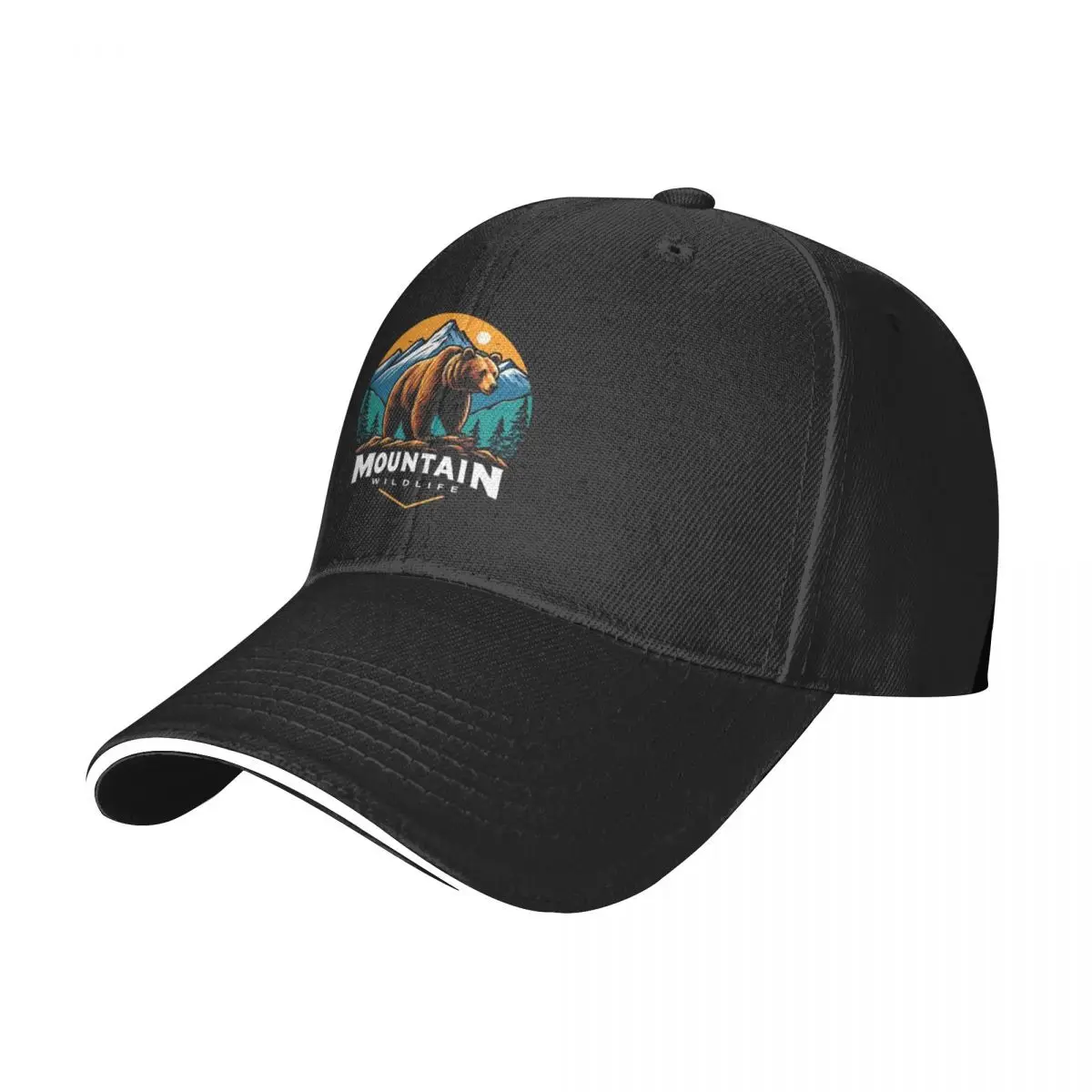 

Wild Bear Men Women Adjustable Baseball Cap Stylish High-end Snapback Caps Mens Unisex Fashion Street Tide Sunscreen Hat