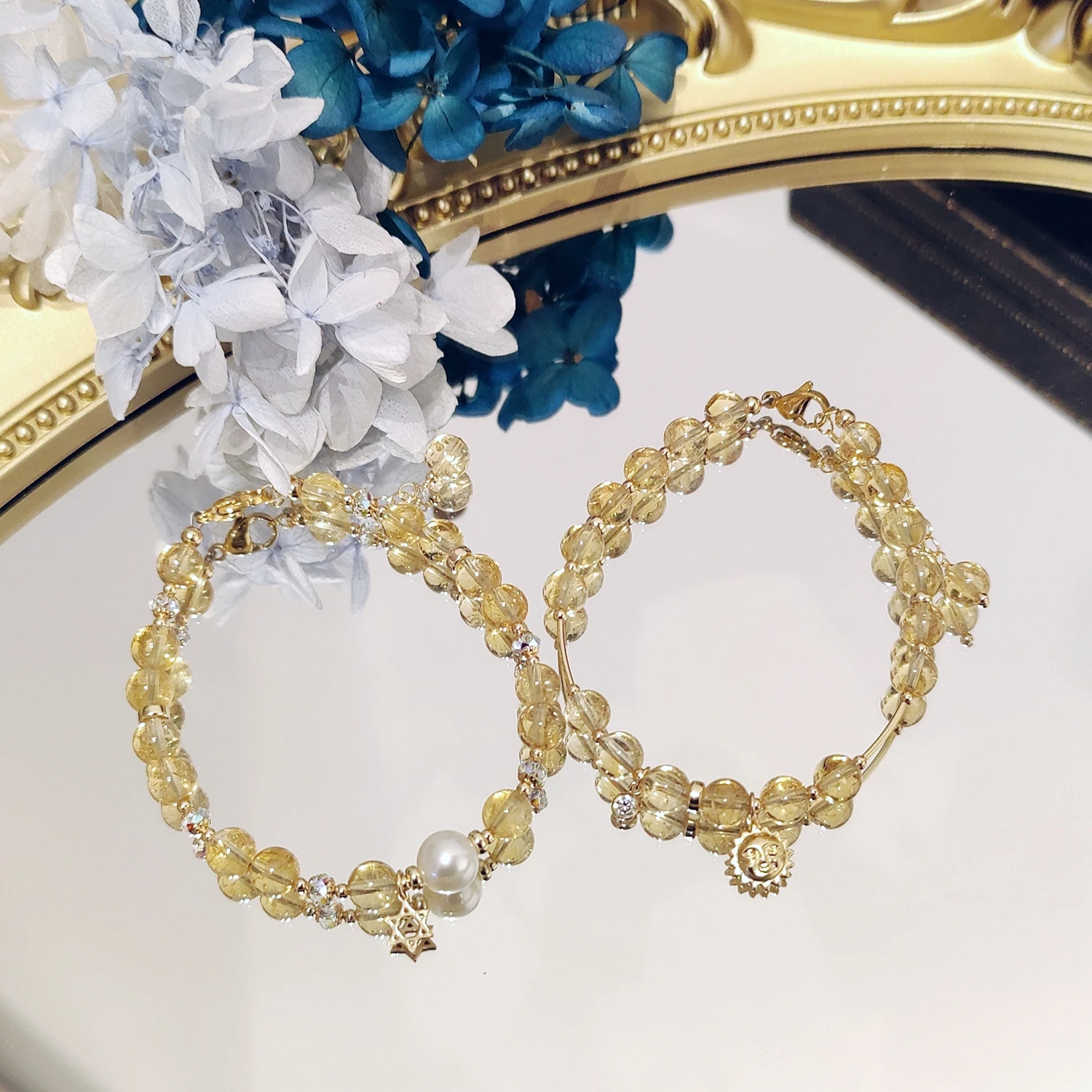 Lii Ji Citrine Natural Stone 6mm 14K Gold Filled Charms Bracelet Handmade Bohe Fashion Jewelry For Female
Lii Ji Citrine Natural Stone 6mm 14K Gold Filled Charms Bracelet Handmade Bohe Fashion Jewelry For Female