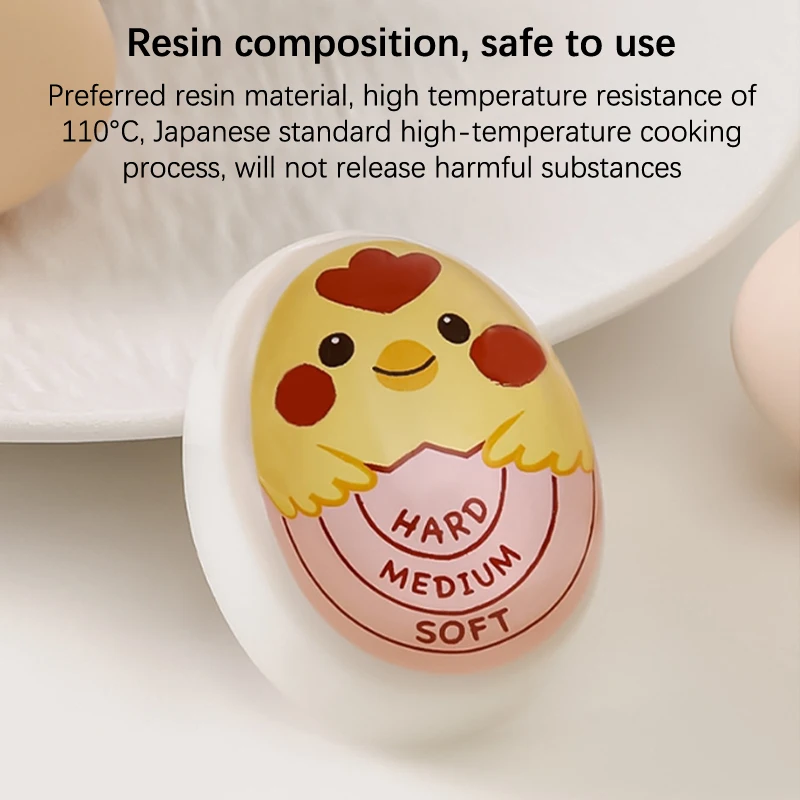 Boiled Egg Timer Egg Perfect Color Changing Timer Soft Hard Boiled Eggs Cooking Kitchen Eco-Friendly Resin Pink Timer Tools
Boiled Egg Timer Egg Perfect Color Changing Timer Soft Hard Boiled Eggs Cooking Kitchen Eco-Friendly Resin Pink Timer Tools