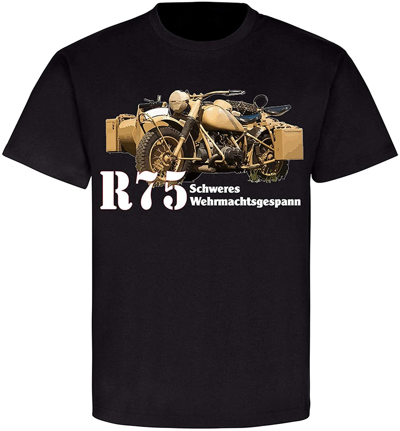 Heavy Wehrmacht Tension R75 Motorcycle With Sidecar Spanner Men T-Shirt Short Sleeve Casual 100% Cotton Shirts
Heavy Wehrmacht Tension R75 Motorcycle With Sidecar Spanner Men T-Shirt Short Sleeve Casual 100% Cotton Shirts