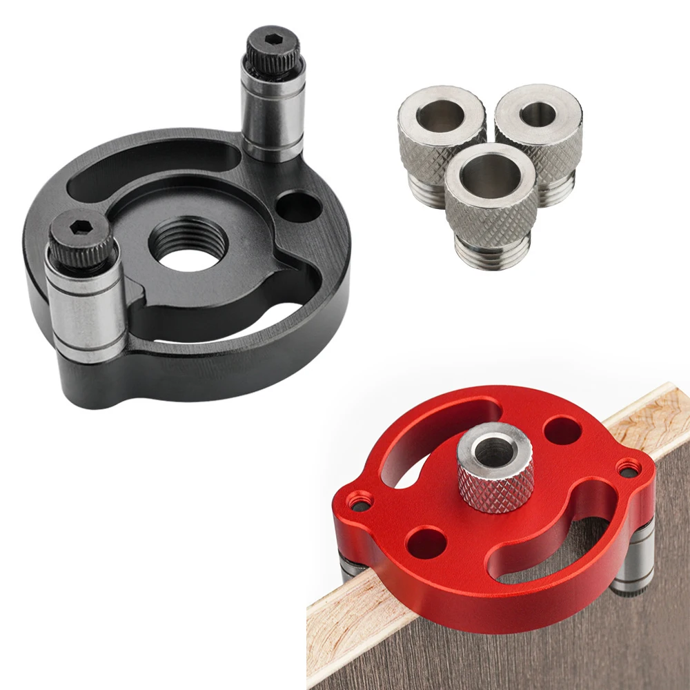 3-10mm Dowel Jig Kit - Self Centering Drill Guide Locator with 8 Steel Bushing -Woodworking Aluminum Alloy Hole Puncher
3-10mm Dowel Jig Kit - Self Centering Drill Guide Locator with 8 Steel Bushing -Woodworking Aluminum Alloy Hole Puncher
