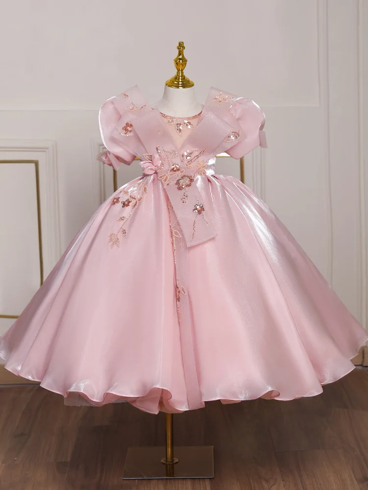 Flower Puffy Dress for Girls Children Pageant Dresses Kids First Communion Vestidos Teenagers Weddings Bridesmaid Robe
Flower Puffy Dress for Girls Children Pageant Dresses Kids First Communion Vestidos Teenagers Weddings Bridesmaid Robe