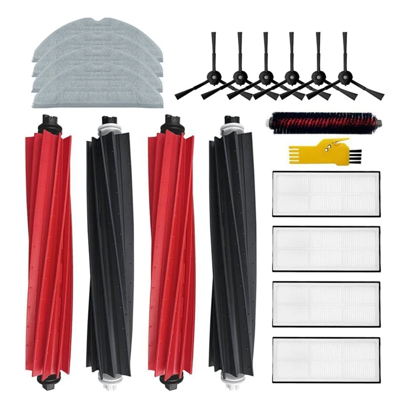 Replacement Parts Roller Brushes Filters Side Brushes Mop Cloths For Roborock S8 Pro Ultra
Replacement Parts Roller Brushes Filters Side Brushes Mop Cloths For Roborock S8 Pro Ultra