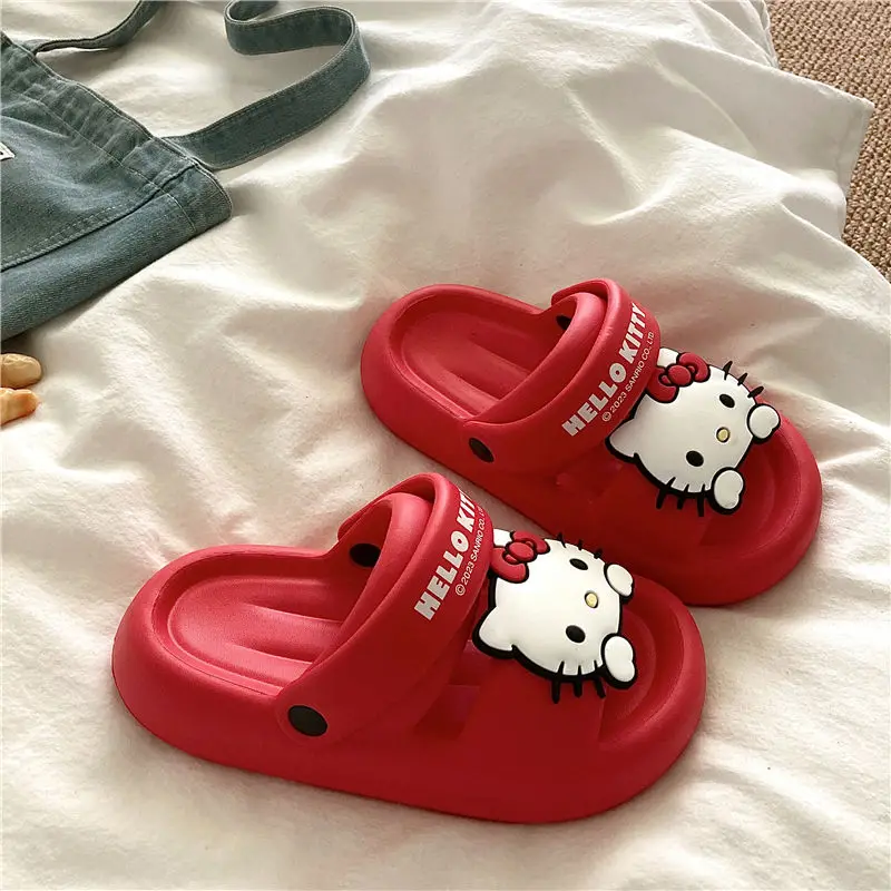Шлепанцы Kawaii Sanrio Hello Kittys Kuromi Mymelody Cinnamoroll милые аниме Сандалии Летняя Пляжная обувь нескользящая Мягкая домашняя обувь
Шлепанцы Kawaii Sanrio Hello Kittys Kuromi Mymelody Cinnamoroll милые аниме Сандалии Летняя Пляжная обувь нескользящая Мягкая домашняя обувь