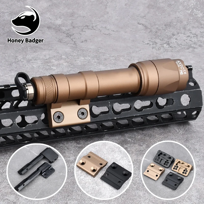 WADSN M300 M600 M300A M600C Tactical Flashlight Weapon Gun Light+Flashlight Mount base
WADSN M300 M600 M300A M600C Tactical Flashlight Weapon Gun Light+Flashlight Mount base