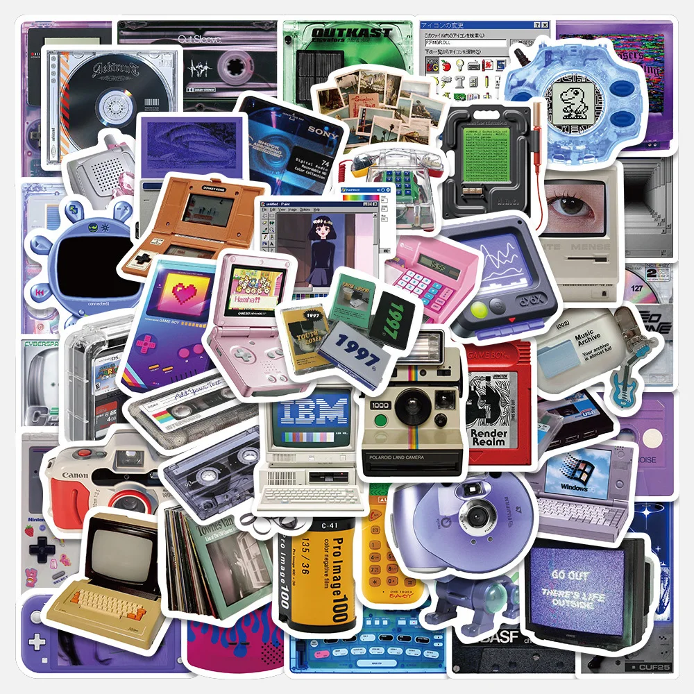 10/30/50pcs Retro Game Console Cute Phone Camera Computer Cartoon VSCO Stickers Laptop Luggage Car Waterproof Cool Sticker Decal
10/30/50pcs Retro Game Console Cute Phone Camera Computer Cartoon VSCO Stickers Laptop Luggage Car Waterproof Cool Sticker Decal
