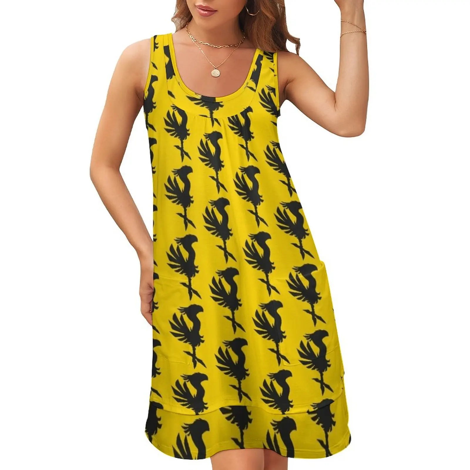 Chocobo Sleeveless U-Neck Fake Two Piece Dress dress women summer 2024 evening dress women evening dresses luxury 2024
Chocobo Sleeveless U-Neck Fake Two Piece Dress dress women summer 2024 evening dress women evening dresses luxury 2024