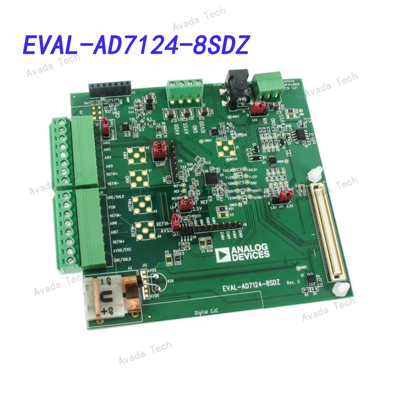 EVAL-AD7124-8SDZ 8 каналов, низкий уровень шума, низкая мощность, 24 бит, Sigma-Delta ADC с PGA и ссылкой
EVAL-AD7124-8SDZ 8 каналов, низкий уровень шума, низкая мощность, 24 бит, Sigma-Delta ADC с PGA и ссылкой