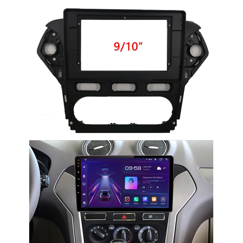 2 Din Car Radio Fascia For Ford Mondeo 2007-2013 Auto Stereo Audio Player DVD Panel Dash Kit Frame Center Console Holder
2 Din Car Radio Fascia For Ford Mondeo 2007-2013 Auto Stereo Audio Player DVD Panel Dash Kit Frame Center Console Holder