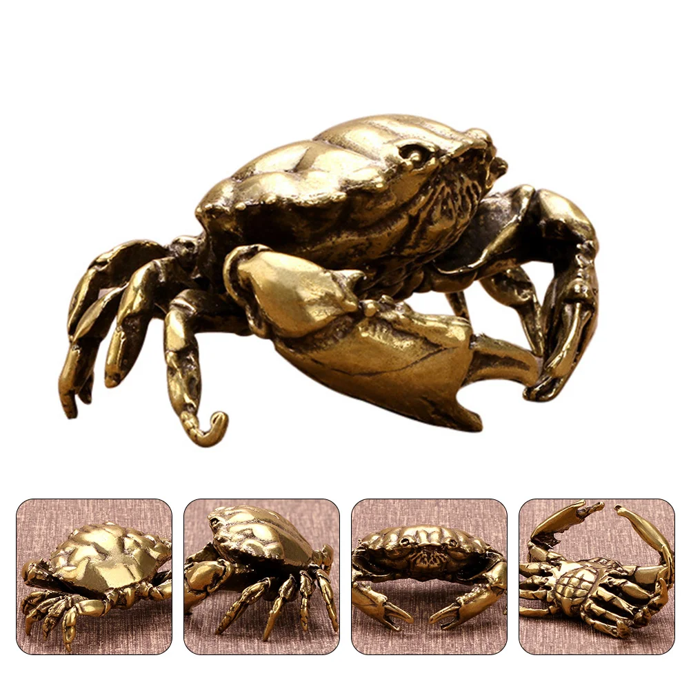 Brass Crab Adornment Wealth Statue Crabmantis Statue Ocean Animals Model Crabstatue Crabstatue Aquarium Fish Tank Decor
Brass Crab Adornment Wealth Statue Crabmantis Statue Ocean Animals Model Crabstatue Crabstatue Aquarium Fish Tank Decor