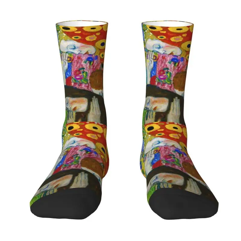 Novelty Printed Gustav Klimt Hope II Socks for Men Women Stretchy Summer Autumn Winter Painting Art Crew Socks
Novelty Printed Gustav Klimt Hope II Socks for Men Women Stretchy Summer Autumn Winter Painting Art Crew Socks