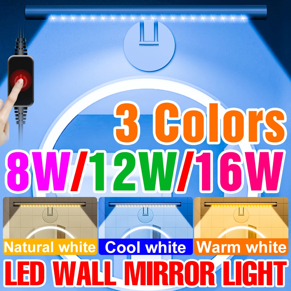 LED Mirror Light For Bathroom LED Bathroom Makeup Lamp USB Vanity Mirror Light Bulb 24 40 60 Leds Dressing Table Eye Protection
LED Mirror Light For Bathroom LED Bathroom Makeup Lamp USB Vanity Mirror Light Bulb 24 40 60 Leds Dressing Table Eye Protection