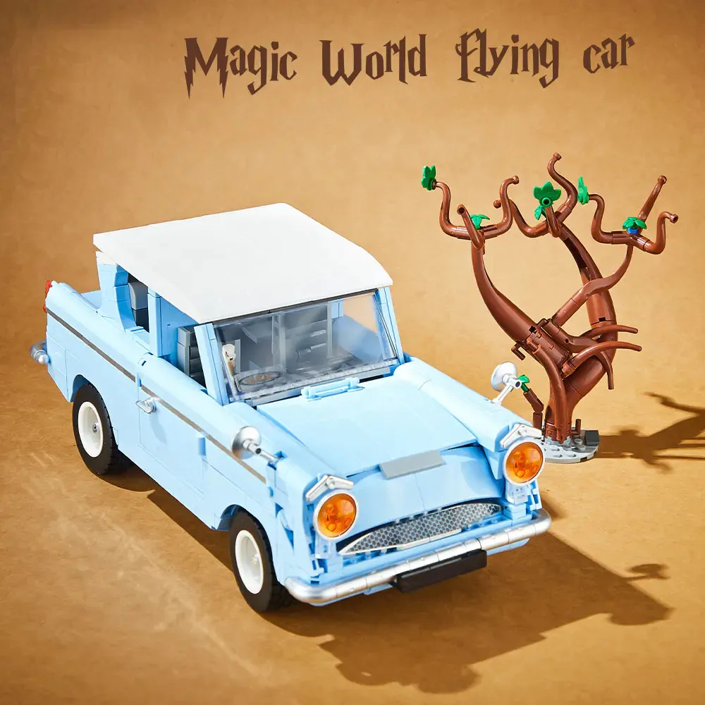 creative expert Magic World Flying Car moc Building Block model toy Set birthday educational gifts Christmas 1390pcs creative expert Magic World Flying Car moc Building Block model toy Set birthday educational gifts Christmas 1390pcs