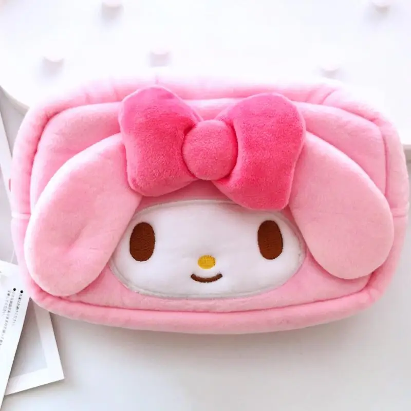 Sanrioed Kawaii Plush Pen Case Cartoon Melody Pencil Case Cinnamoroll Student Stationery Box Children Pencil Storage Bag Pen Bag
Sanrioed Kawaii Plush Pen Case Cartoon Melody Pencil Case Cinnamoroll Student Stationery Box Children Pencil Storage Bag Pen Bag