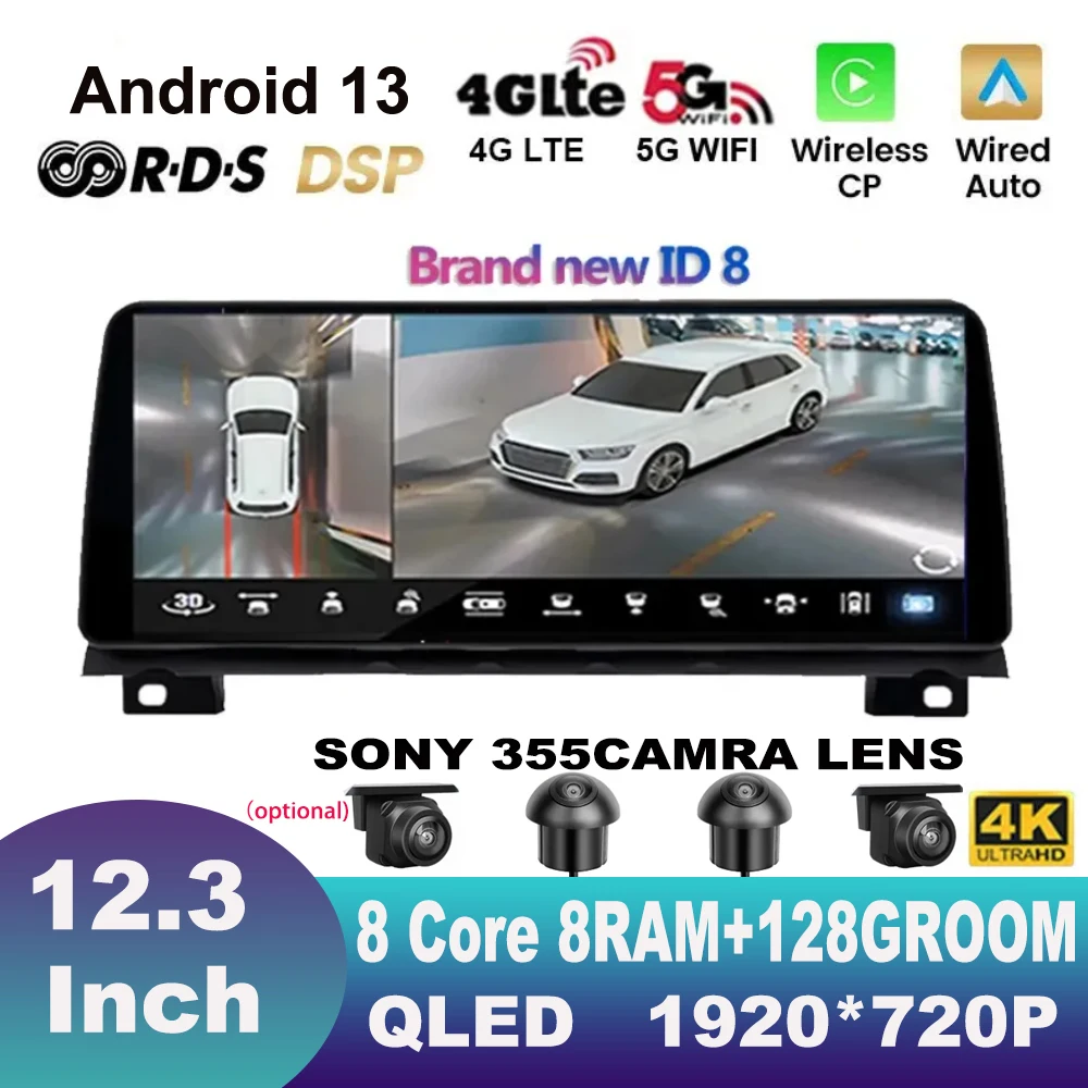 12.3" Android For BMW 7 Series F01 F02 2009 - 2015 Car Radio GPS Navigation Stereo NBT CIC System Multimedia BT Audio Video Unit
12.3" Android For BMW 7 Series F01 F02 2009 - 2015 Car Radio GPS Navigation Stereo NBT CIC System Multimedia BT Audio Video Unit