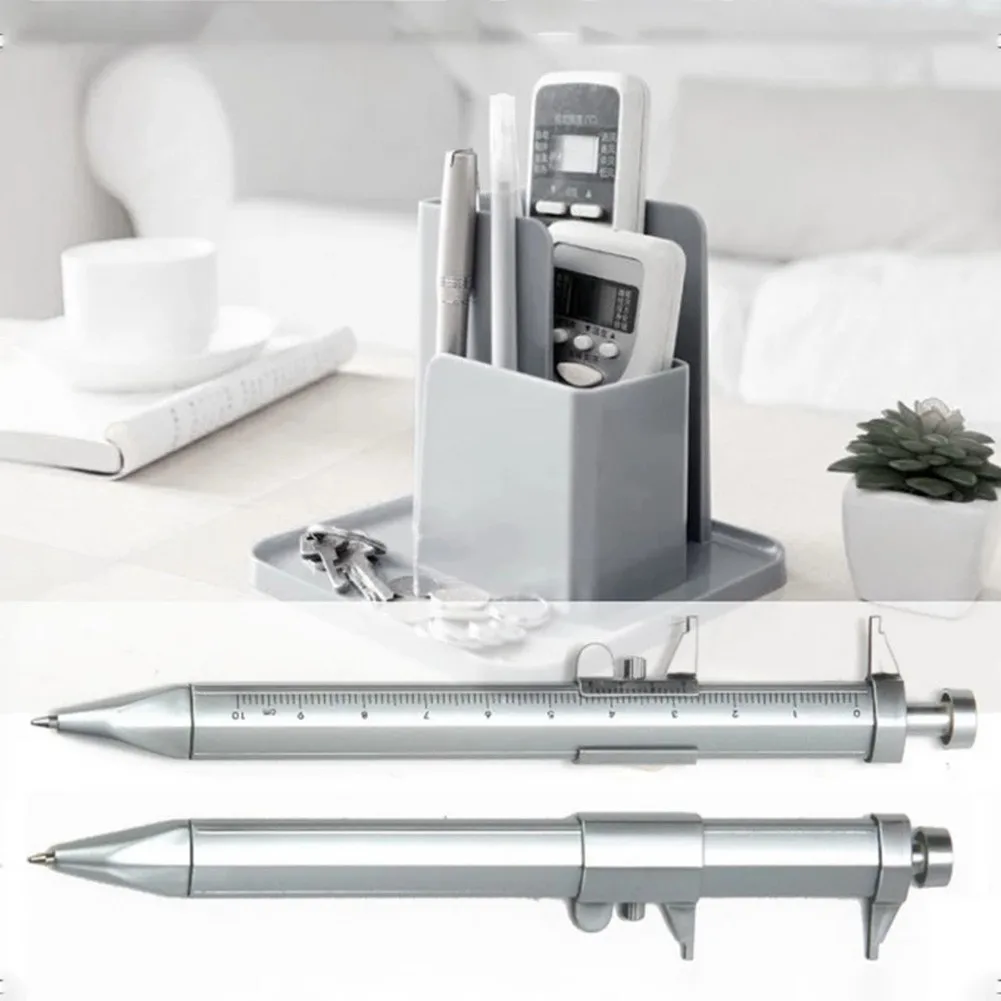 1/2pcs Multifunction 0.5mm Caliper Pen Gel Ink Pen Vernier Caliper Roller Ball Pen Stationery Ball-Point Plastic Pen 0-100mm
1/2pcs Multifunction 0.5mm Caliper Pen Gel Ink Pen Vernier Caliper Roller Ball Pen Stationery Ball-Point Plastic Pen 0-100mm