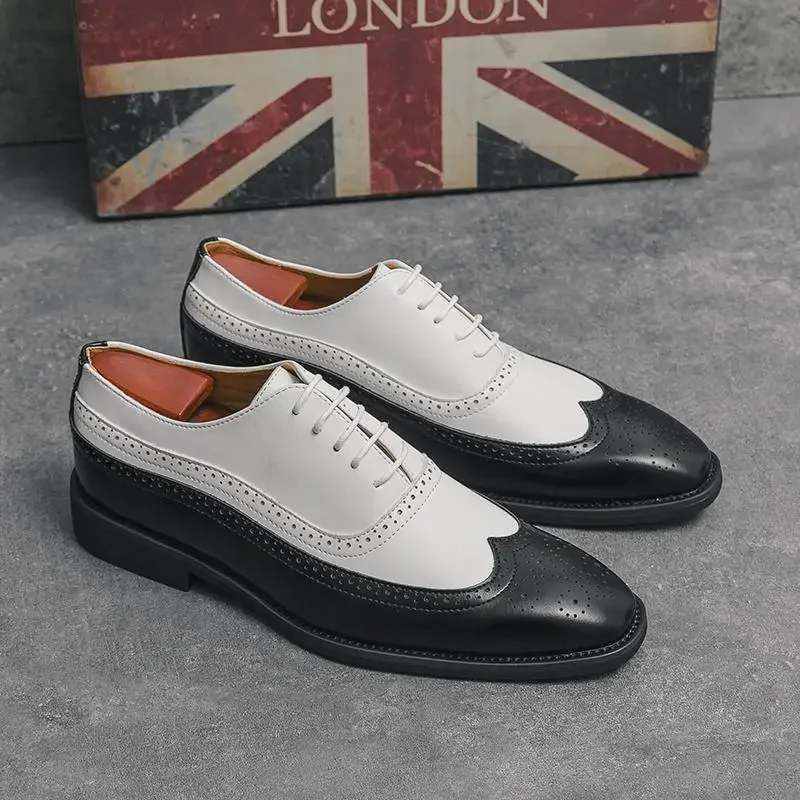 Men's Shoes Spring Retro British Style Business Formal Wear Wedding Bridegroom Leather Shoes Extra Height, Black Trendy Shoes Yo
Men's Shoes Spring Retro British Style Business Formal Wear Wedding Bridegroom Leather Shoes Extra Height, Black Trendy Shoes Yo